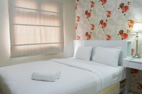 Cozy 2BR for 3 Pax Green Pramuka City Apartment By Travelio